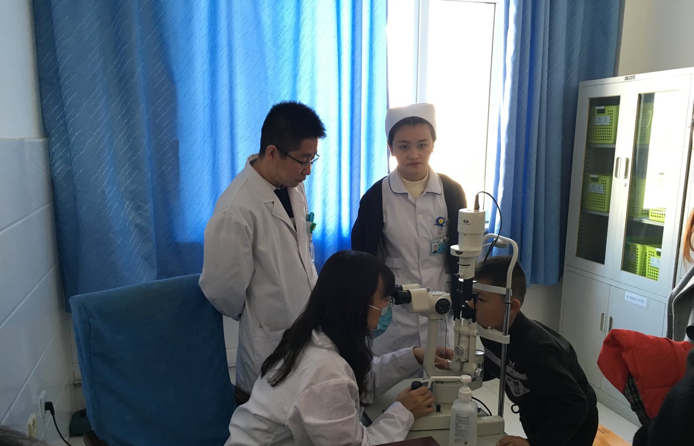Huining clinical training and equipment scene